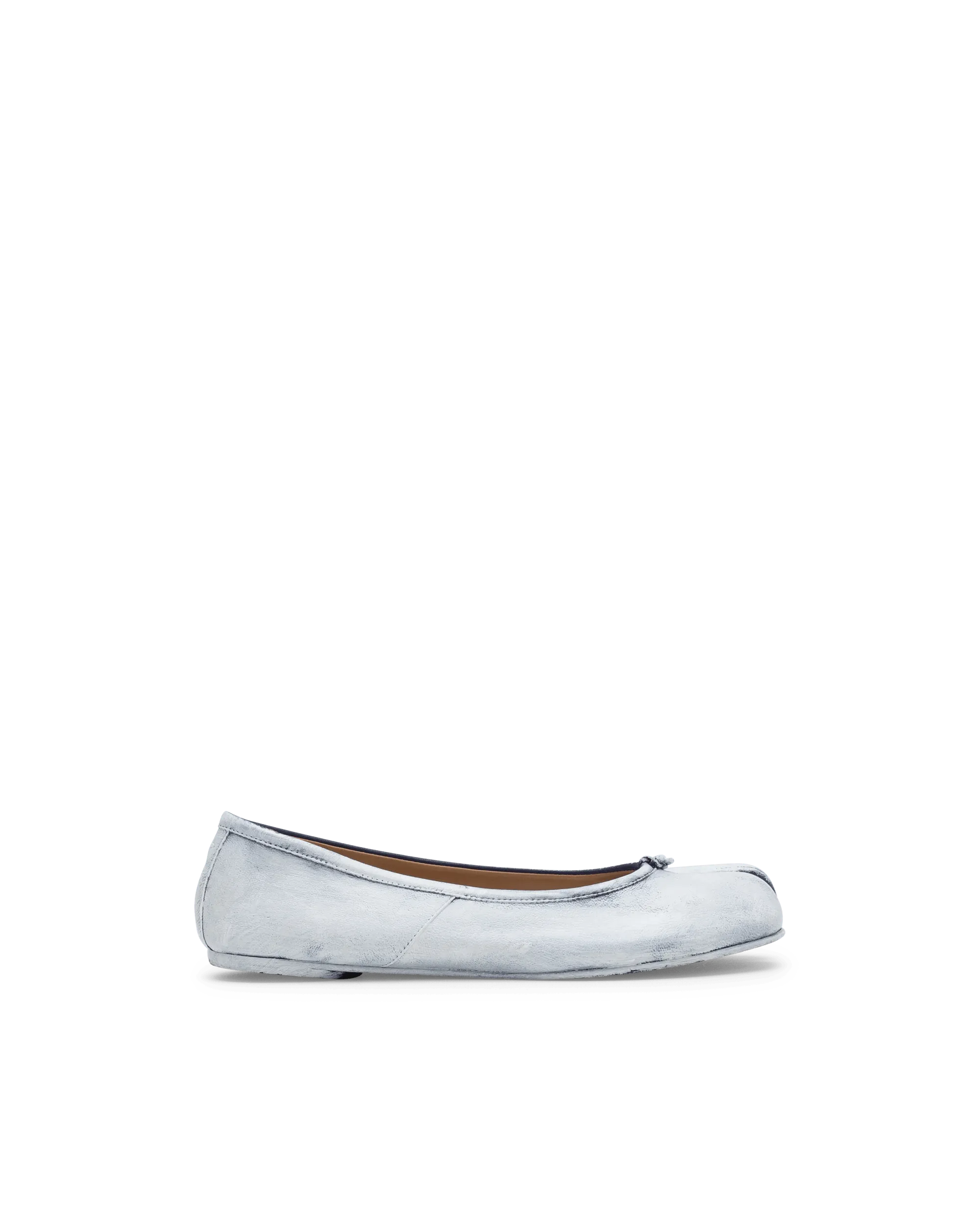 Tabi Painted-Effect Ballerina Flats