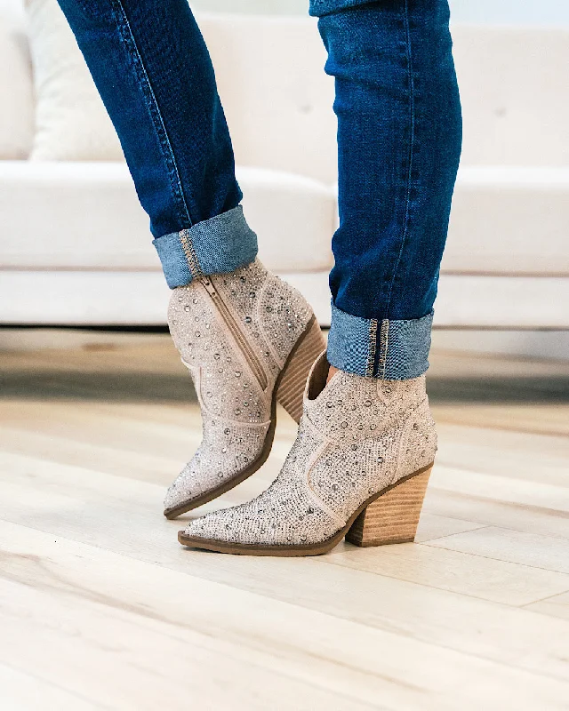 Very G Austin Booties - Taupe FINAL SALE