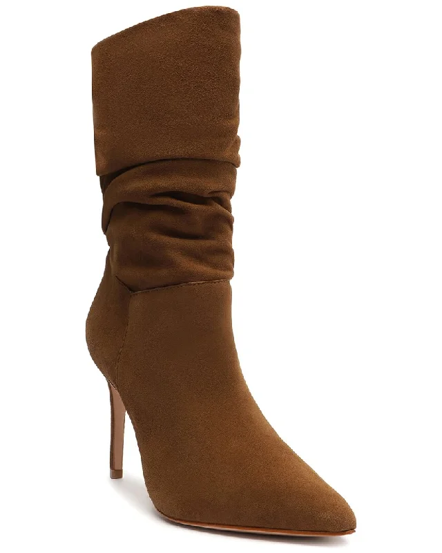 SCHUTZ Ashlee Suede Bootie