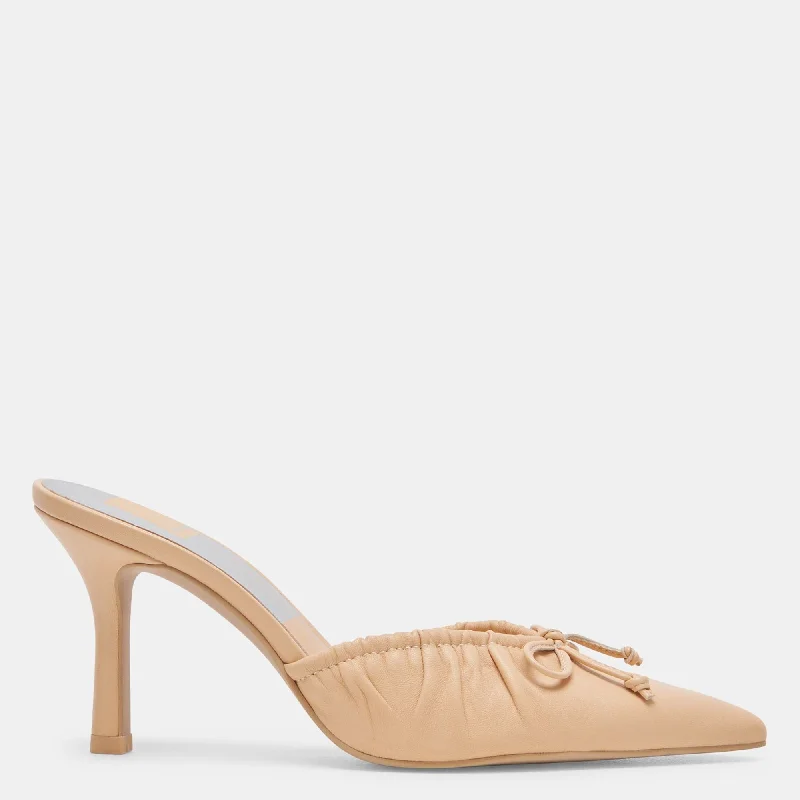 Kairi Heels French Vanilla Leather