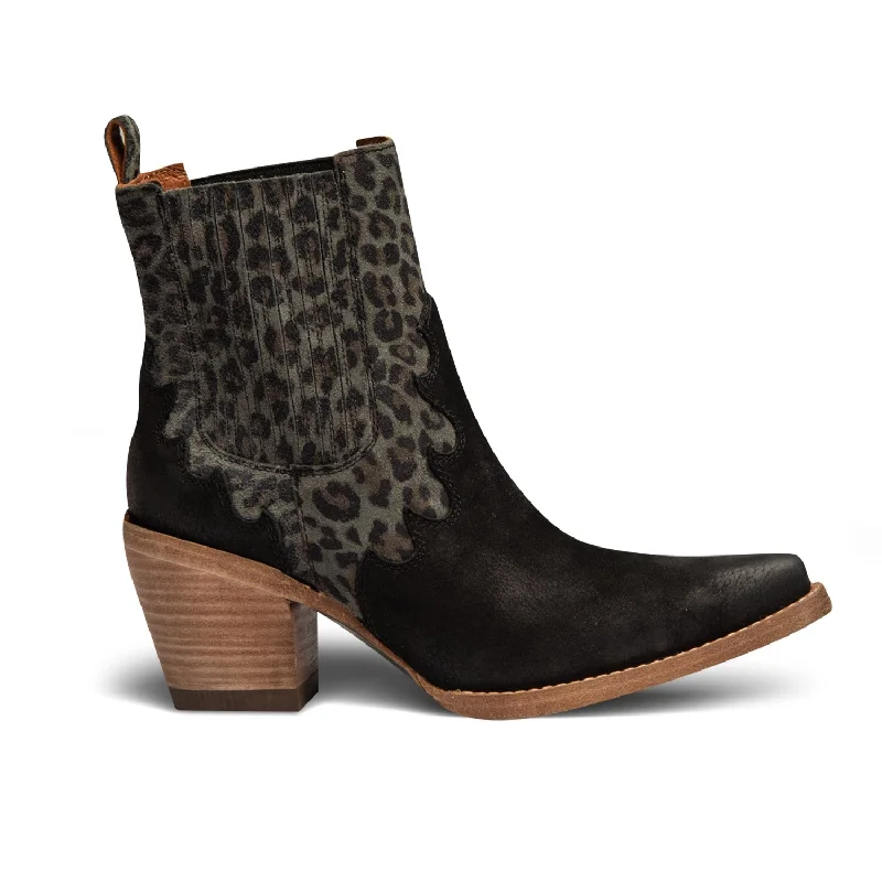 Montana Fashion Western Leather Booties By Buck & Brana