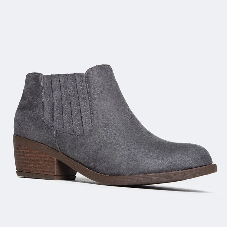 Arlo | Charcoal Suede