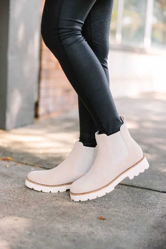 Make It Your Own Light Gray Booties