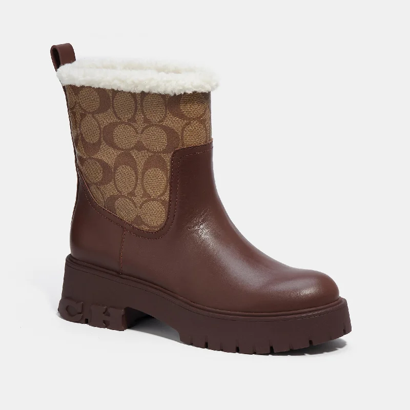 Coach Outlet Raina Boot In Signature Jacquard