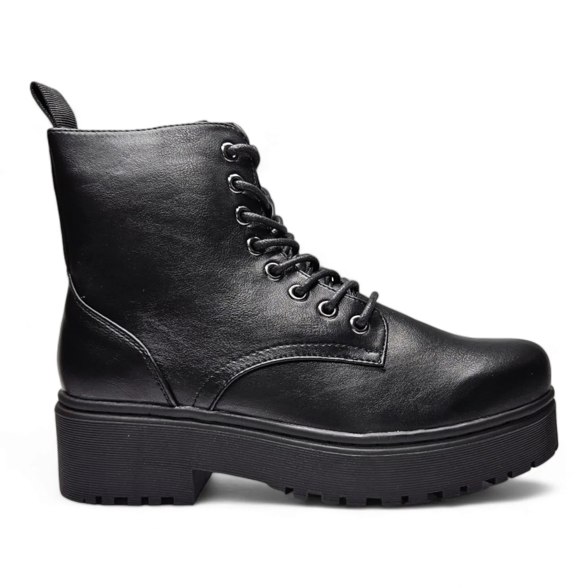 Rocky Fashion Lace-Up Combat Boots