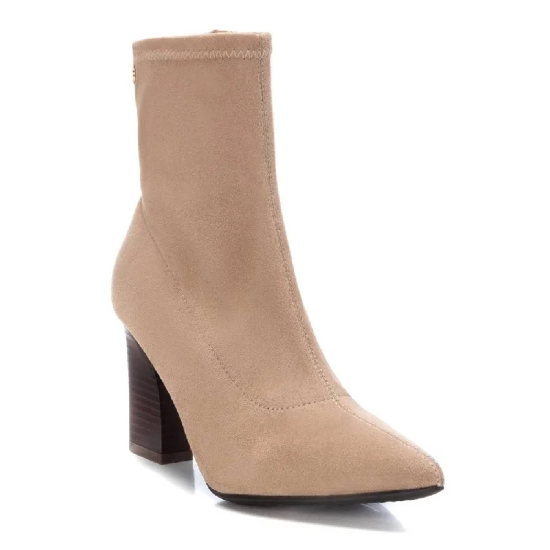 Women's Suede Dress Booties By XTI