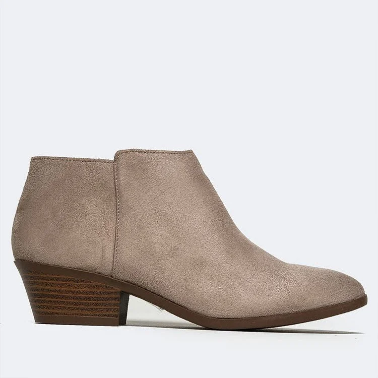 Lexy | Taupe Suede