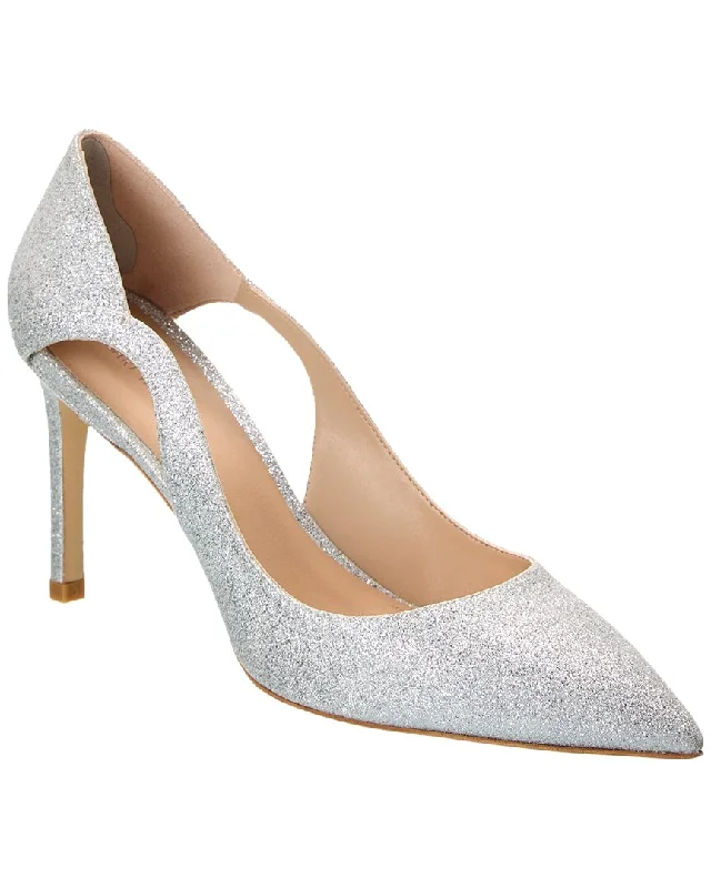 Stuart Weitzman Mariposa 85 Glitter Pump