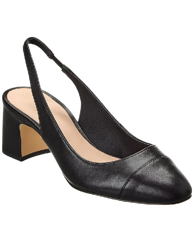 Stuart Weitzman Milla 55 Leather Slingback Pump