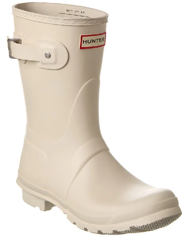 Hunter Original Short Logo Back Boot