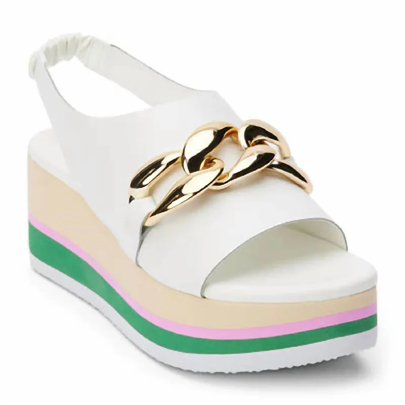 Women's Natalia Sandals In White