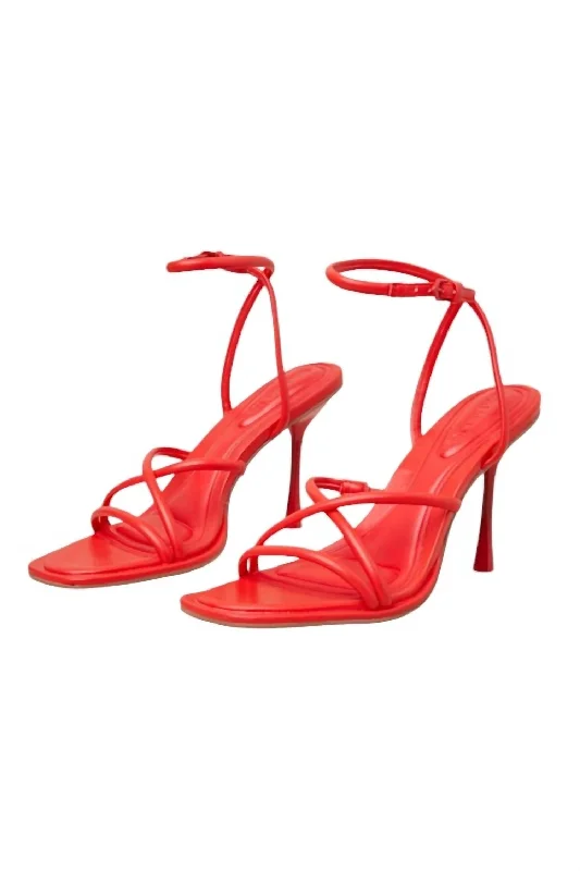 Women's Dalilah Sandals In Coral Red