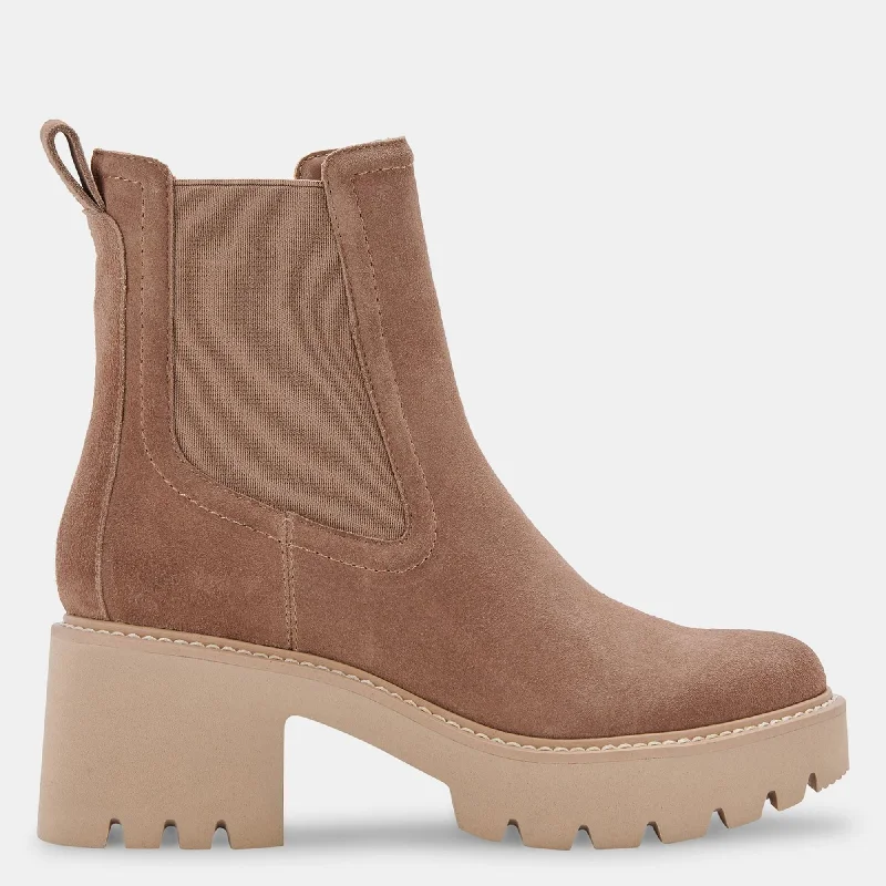 HAWK H2O BOOTIES MUSHROOM SUEDE