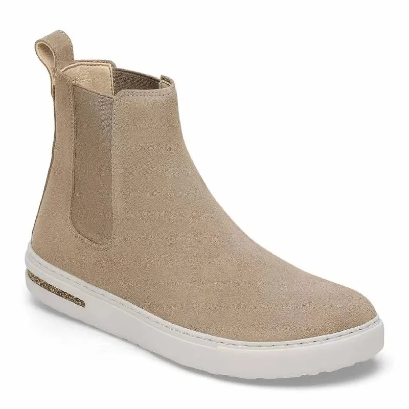 Women's Bend Chelsea Boots In Taupe Suede