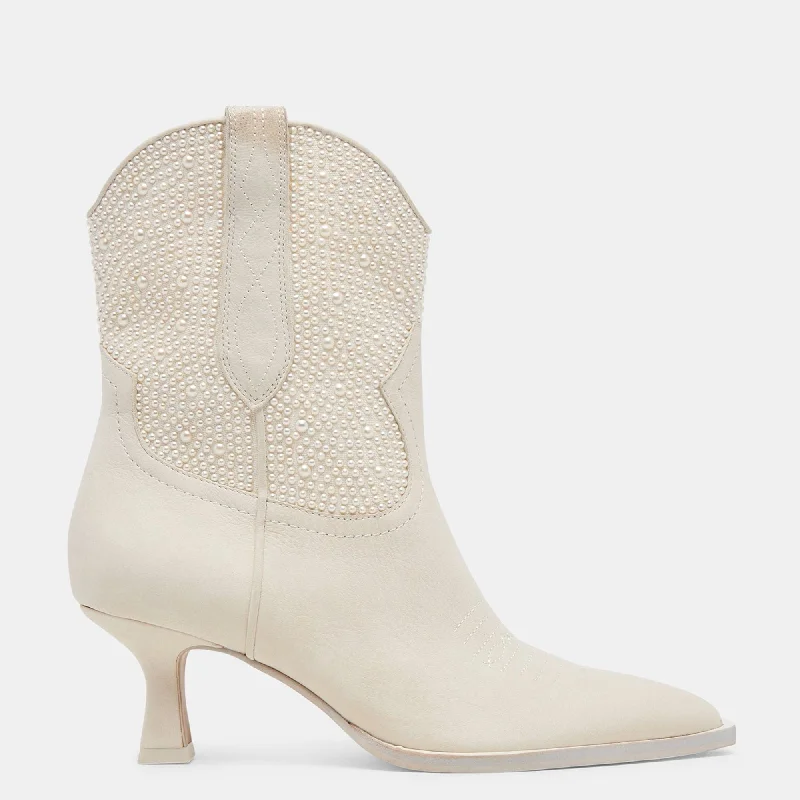 Angel Pearl Booties Vanilla Pearls