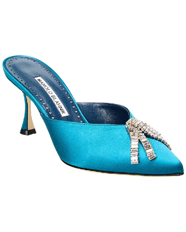 Manolo Blahnik Bambimu 70 Satin Pump