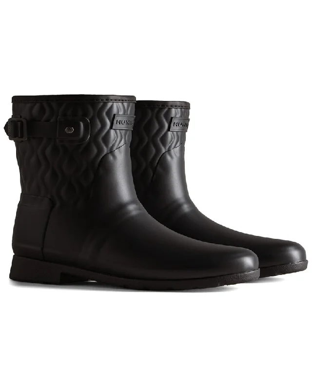 Hunter Refined Quilted Short Boot