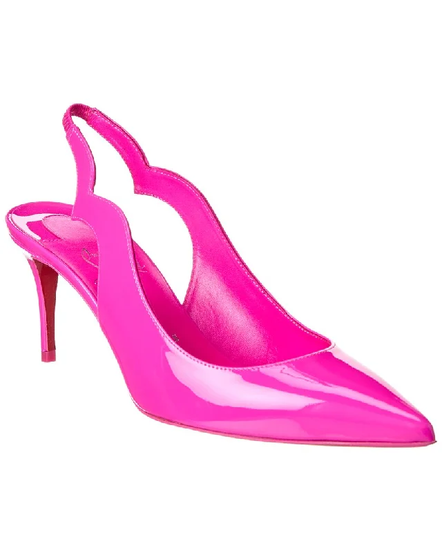 Christian Louboutin Hot Chick Sling 70 Patent Slingback Pump