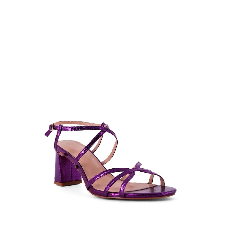 Holland Heels In Purple