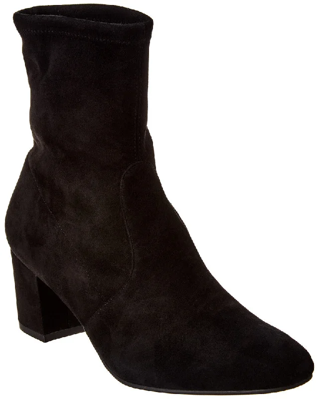 Stuart Weitzman Siggy 60 Suede Bootie