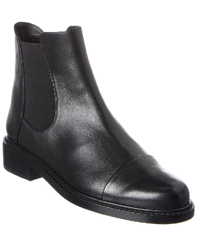 Stuart Weitzman Gobi Leather Bootie