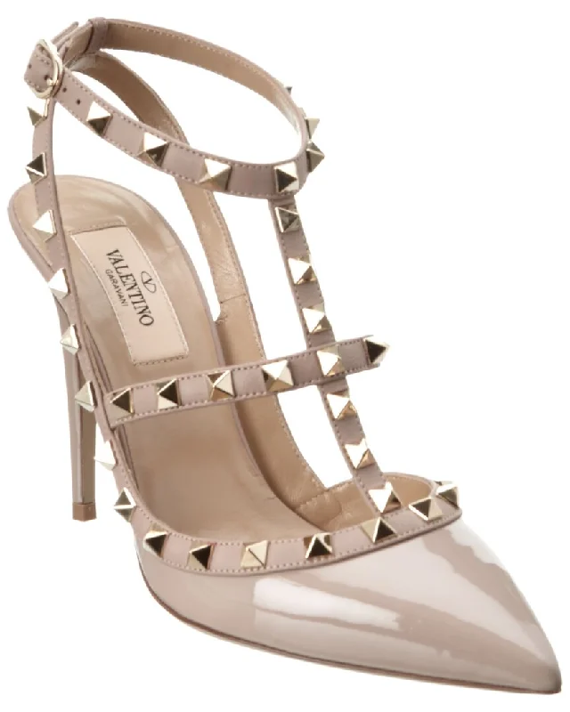 Valentino Rockstud Caged 100 Patent Pump