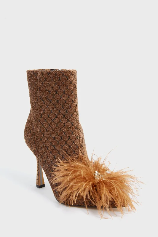 Brown Ency Booties