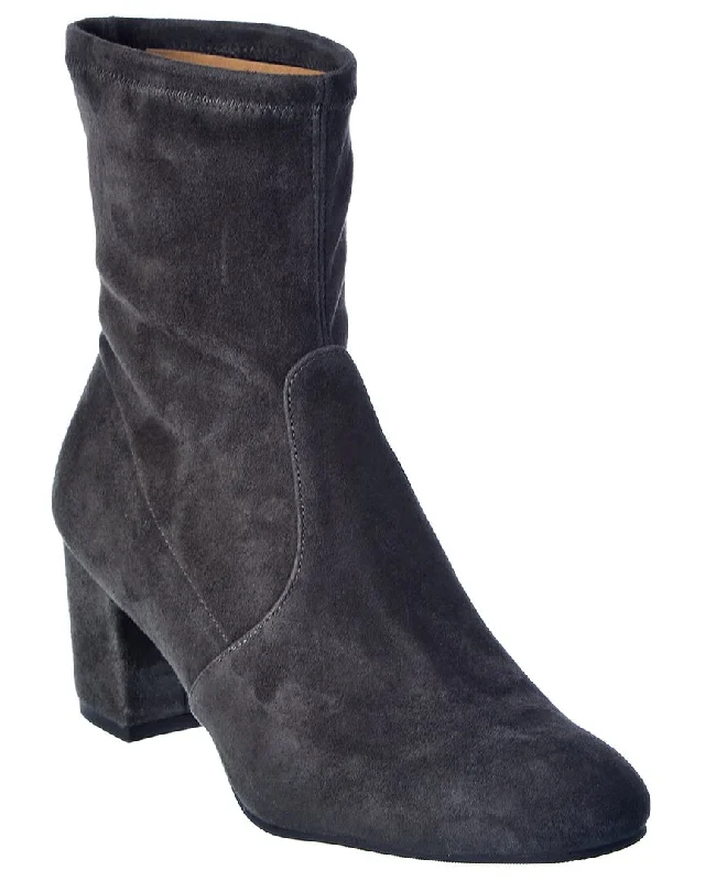 Stuart Weitzman Siggy 60 Suede Bootie