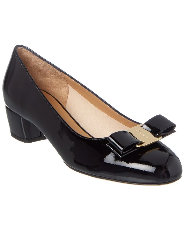 Ferragamo Vara Patent Pump