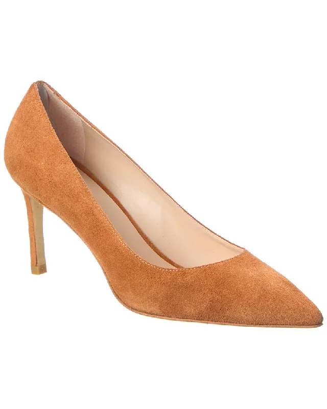 Stuart Weitzman Leigh 75 Suede Pump