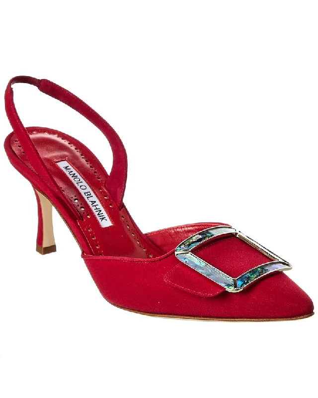 Manolo Blahnik Maysil 70 Slingback Pump