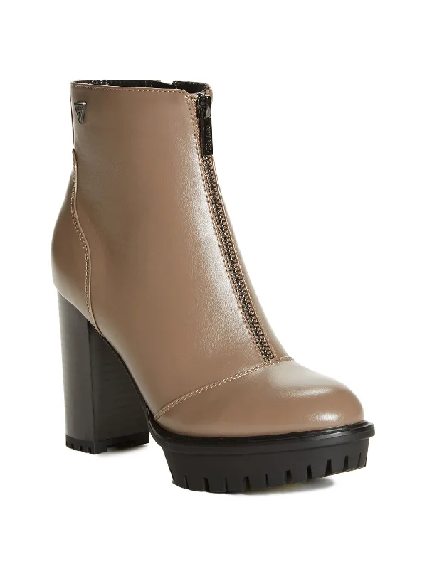 Emberly Zip-Up Booties