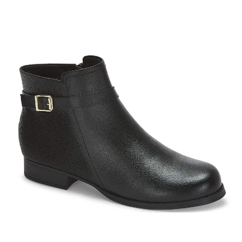 Andrea Low Heel Booties