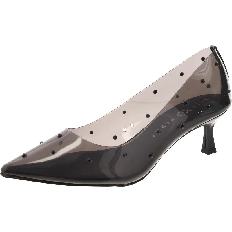 The Golden Studded Pump Womens Studded Pointed Toe Pumps