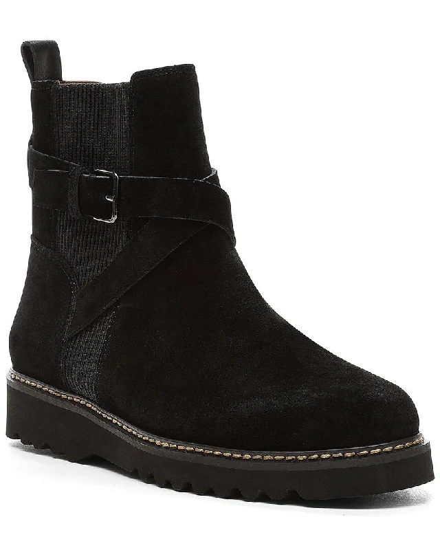 Donald Pliner Captain Leather & Suede Bootie