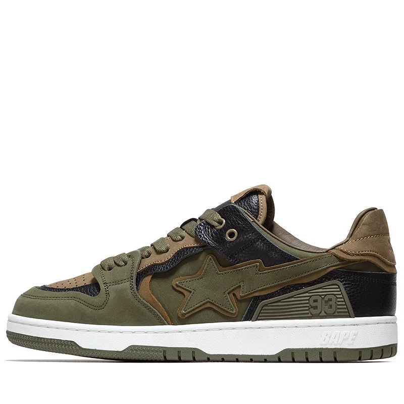 A Bathing Ape Sk8 Sta #6 M1 - Olive Drab