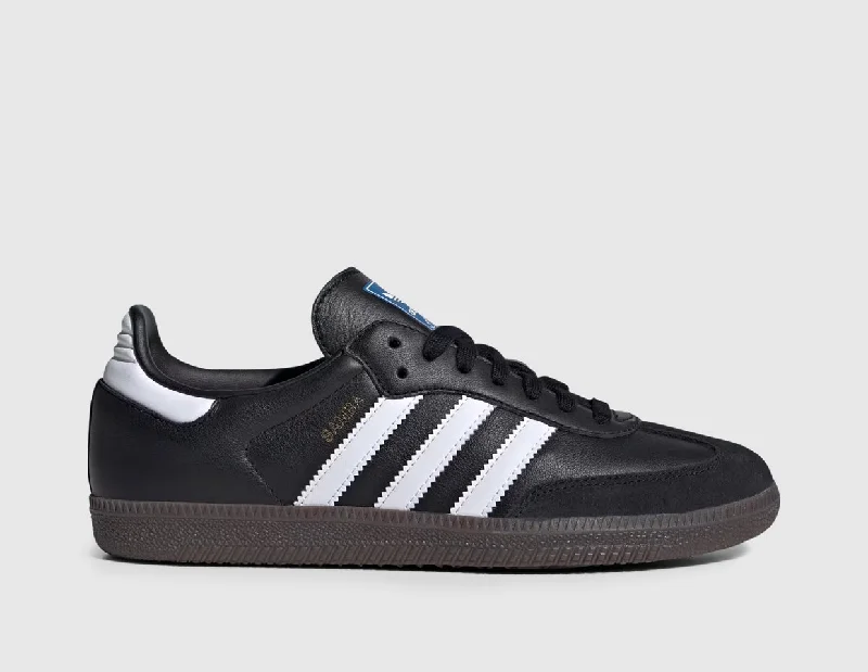 adidas Originals Women's Samba OG Core Black / White - Clear Granite