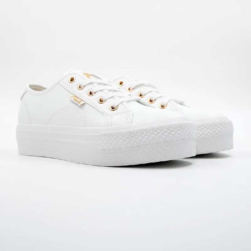 FILA Alessia Metallic  Sneaker - Gold/White