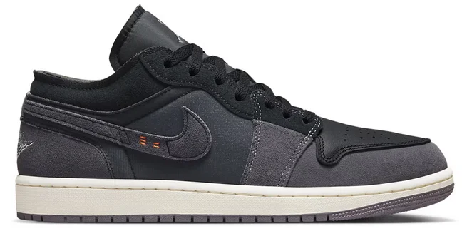 Jordan 1 Low Craft Inside Out Black