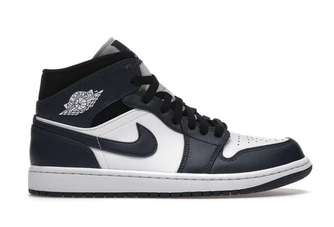 Jordan 1 Mid Dark Teal Armory Navy