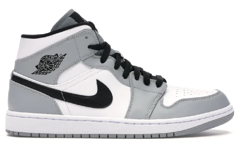 Jordan 1 Mid Light Smoke Grey