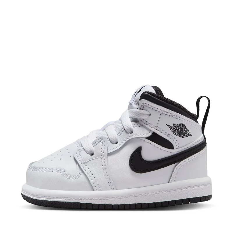 Jordan 1 Mid (TD) - White/Black