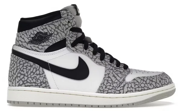 Jordan 1 Retro High OG White Cement