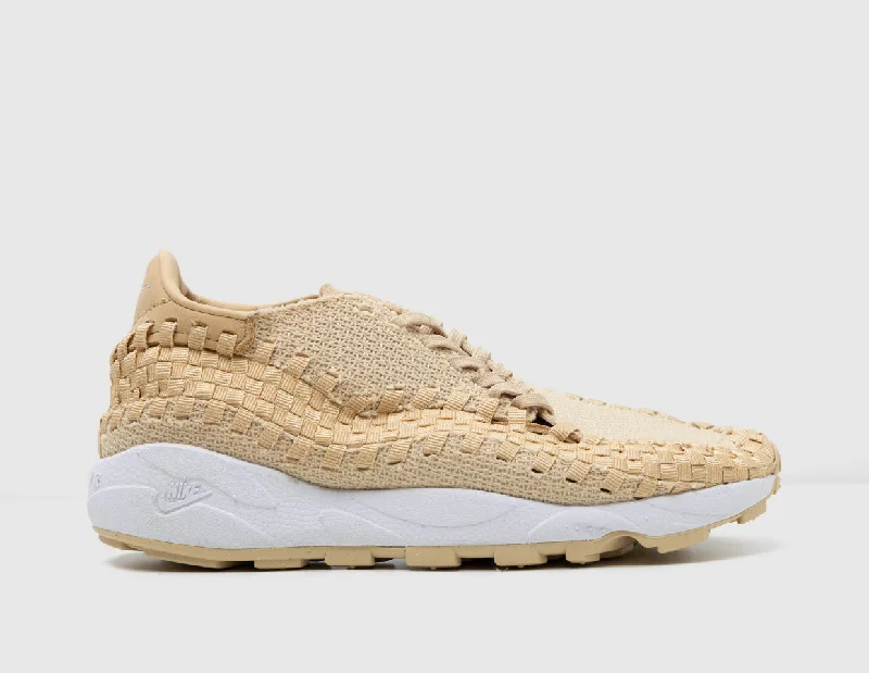 Nike Women's Air Footscape Woven Sesame / Phantom - White