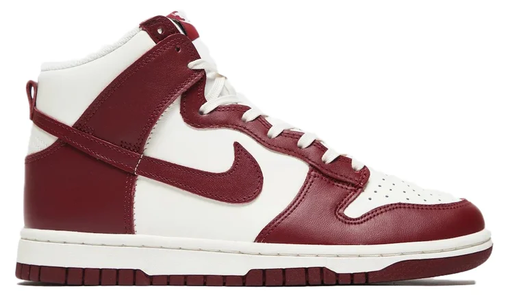 Nike Dunk High Sail Team Red (W)