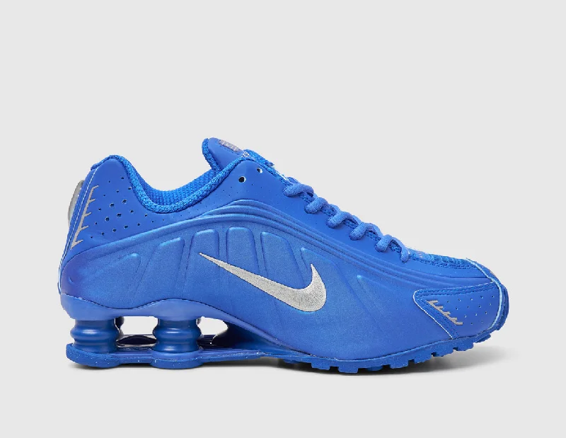 Nike Women's Shox R4 Racer Blue / Metallic Silver