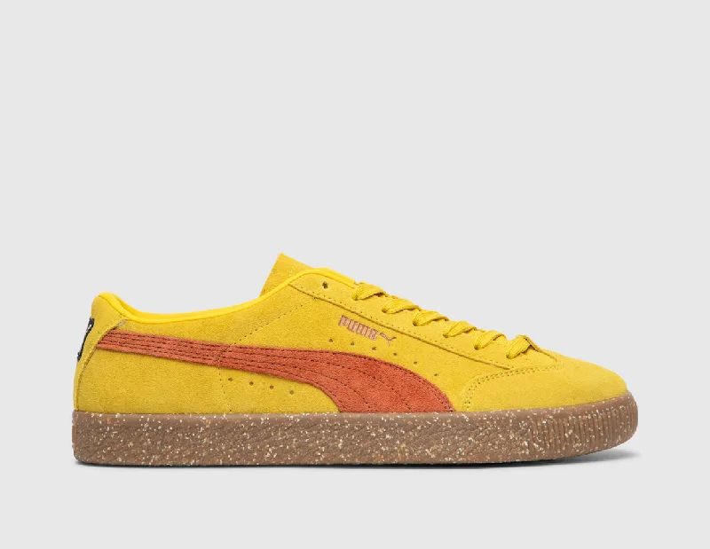 Puma x P.A.M Suede VTG Mustard Yellow / Burgundy