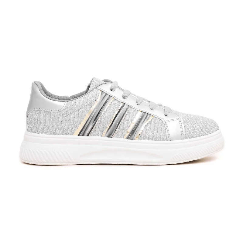 Silver Casual Sneaker AT7302