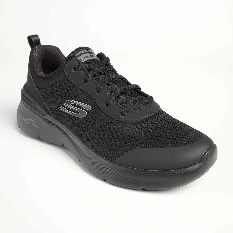 Skechers Skech-Air Dynamight 2.0 Lace Up Sneaker - Black