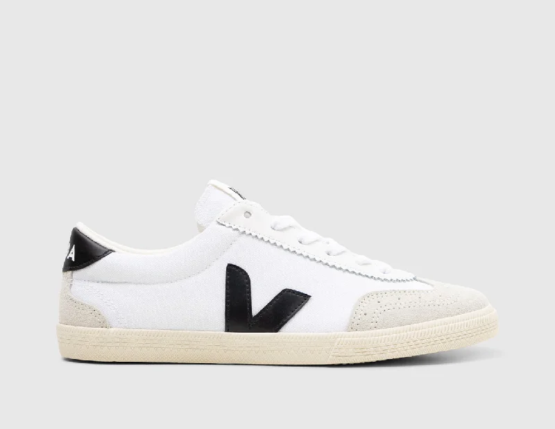 VEJA Women's Volley Canvas White / Black